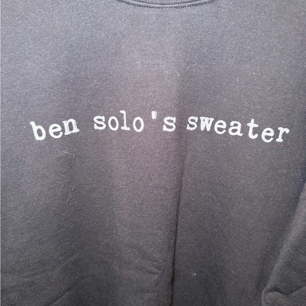 NWOT Ben Solo’s Sweater Unisex Sweater - Picture 2 of 8